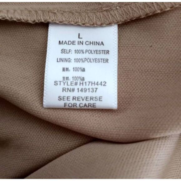 HYFVE CHAMPAGNE DRESS SZ.L EUC. GORGEOUS DRESS IN EXCELLENT USED CONDITION - Picture 7 of 8